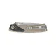 SRM Knives Dome UK EDC Pocket Knife - 2.99" 14C28N Stainless Steel DP Blade Dark Desert G10 Handle Cyclaire Knives and Tools