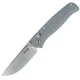 SRM Knives 255L-GK2 Ambi-Lock Folding Knife - 3.2" 10Cr15CoMoV Blade Grey G10 Handle Cyclaire Knives and Tools