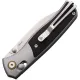 SRM Knives 259L-AK Medal Folding Knife - 3.2" 14C28N Satin DP Blade Gray G10 Handles Cyclaire Knives and Tools