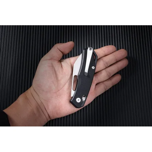 SRM Knives 261MGB Cub Folding Knife - 2.88" 154CM Stainless Steel Blade Black G10 Handle
