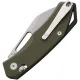 SRM Knives 261MGP2 Cub Folding Knife - 2.83" Laminated 140Cr Steel OD Green G10 Handle Cyclaire Knives and Tools