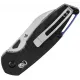 Tenable Knives Model 6 Folding Knife - 3.1" 14C28N Sheepsfoot Blade Black G10 Handle Cyclaire Knives and Tools