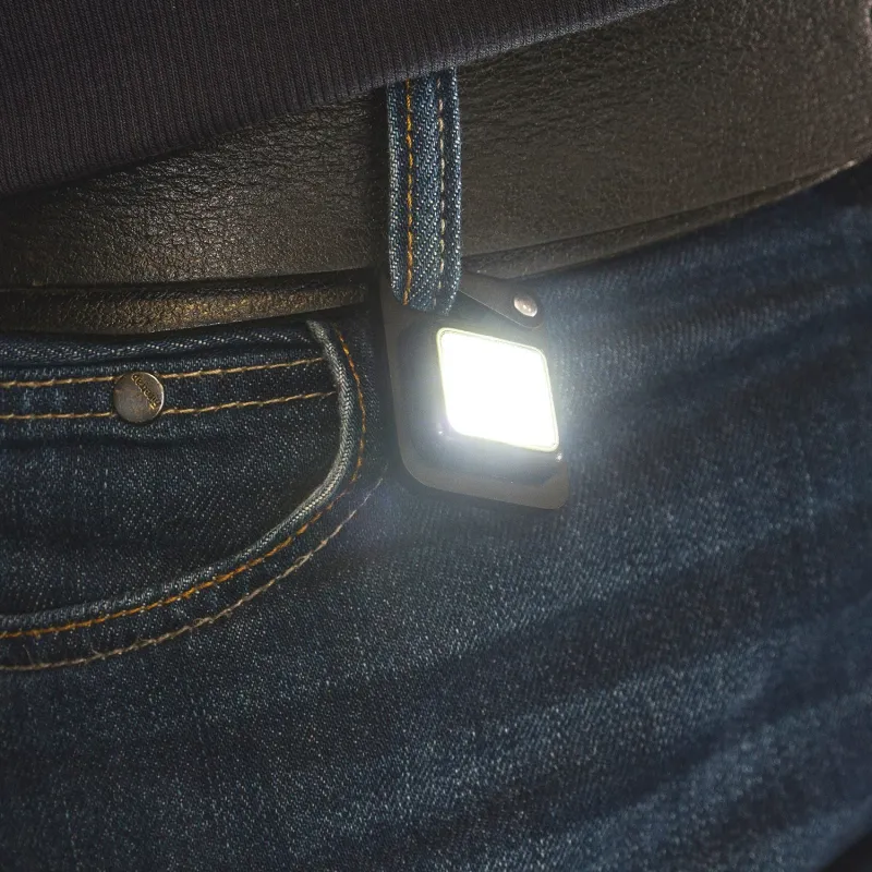 True Utility Buttonlite Personal Hand Free Rechargeable Light Cyclaire Knives and Tools