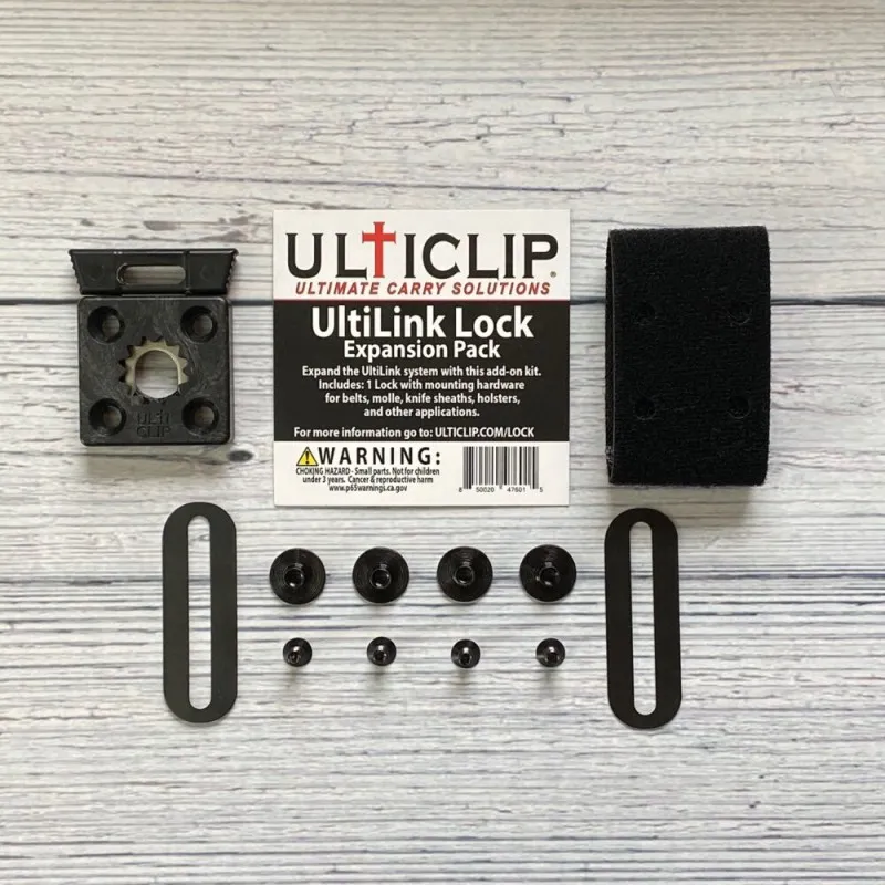 Ulticlip Ultilink Lock Expansion Pack  Cyclaire Knives and Tools