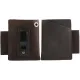 Viperade PJ12 EDC Brown Pocket Organiser – Leather Multi-Tool Pouch with Pen Loop, Card Slot & Belt Clip Cyclaire Knives and Tools
