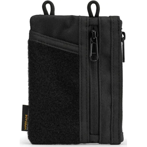 Viperade VE18 EDC Tool Pocket Organiser Black - 500D Nylon / X-Pac Options Zippered Storage Modular Carry