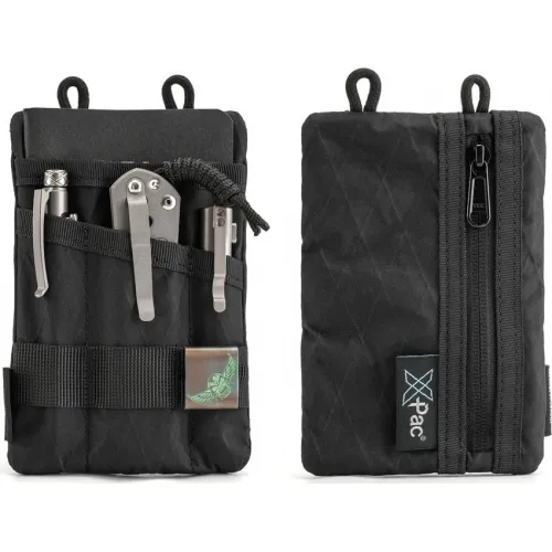Viperade VE1 EDC Tool Organiser Pouch - 3.7" x 5.9" 5+ Pocket Layout Ultra-Compact EDC Storage