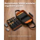 Viperade VE40 40 Slot Knife Pouch - Modular Storage System 900D Nylon / X-Pac Premium EDC Gear Case Cyclaire Knives and Tools