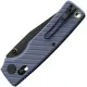 Vosteed Porcupine ModSwap Folding Knife - 3" 154CM Stainless Steel Blade Blue Sculpted G10 Handle Cyclaire Knives and Tools