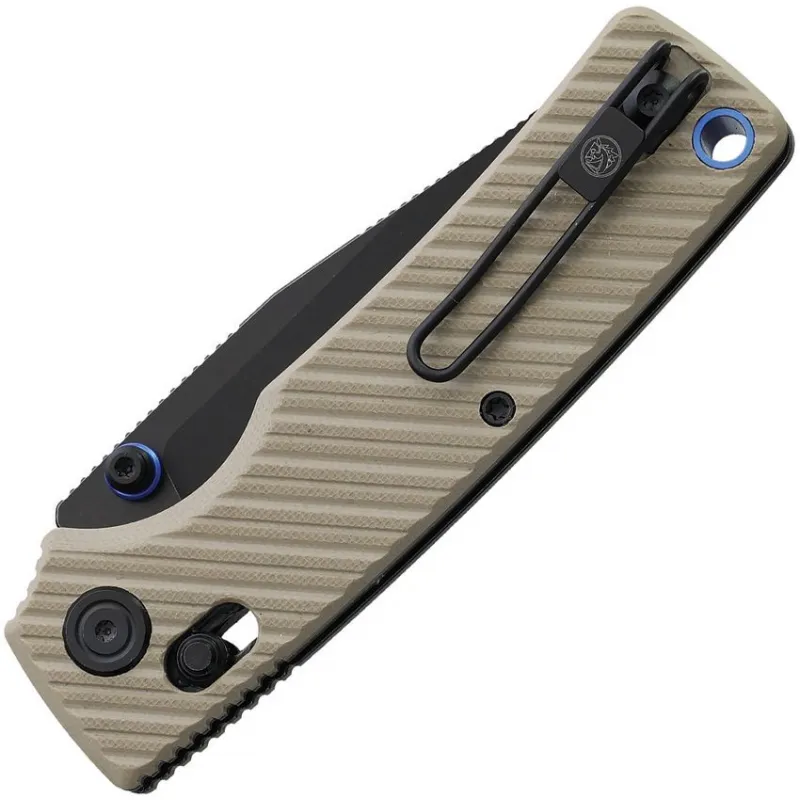 Vosteed Porcupine ModSwap Folding Knife - 3" 154CM Stainless Steel Blade Sand Sculpted G10 Handle Cyclaire Knives and Tools