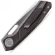 Vosteed Xeno Vanchor Lock Folding Knife - 3.25" Vanax Steel Reverse Tanto Blade Red Purple Titanium Handle Cyclaire Knives and Tools