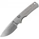 Vosteed Porcupine TiSlim Folding Knife - 3.04" 154CM Stainless Steel Blade Grey Titanium Handle Cyclaire Knives and Tools