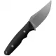 Vosteed H-Back Fixed Blade Knife - 2.92" Nitro-V Blade Black G10 Handle Kydex Sheath S.O.A.R. Clip Cyclaire Knives and Tools