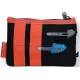 Vosteed Black and Orange Nylon Knife Pouch Cyclaire Knives and Tools