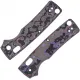 Vosteed Porcupine ModSwap Scales Full Kit - Purple Haze Fat Carbon Cyclaire Knives and Tools