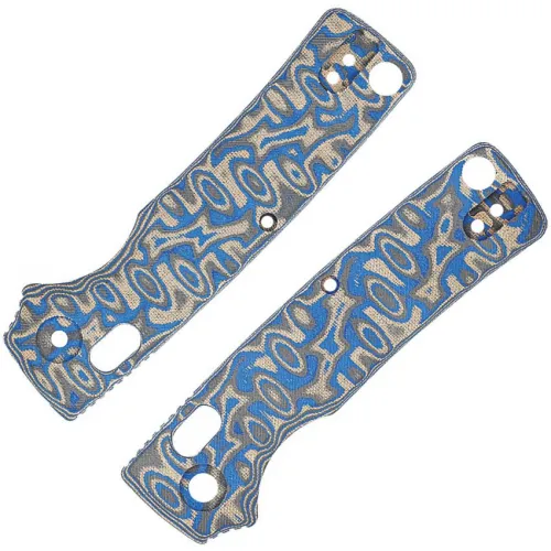 Vosteed Porcupine ModSwap Scales Full Kit - Blue Ocean Micarta