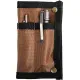 Vosteed Knife Pouch – Brown Folding Knife Storage Case with Soft Protective Lining, Secure Zipper Closure & Durable Carry Design Cyclaire Knives and Tools