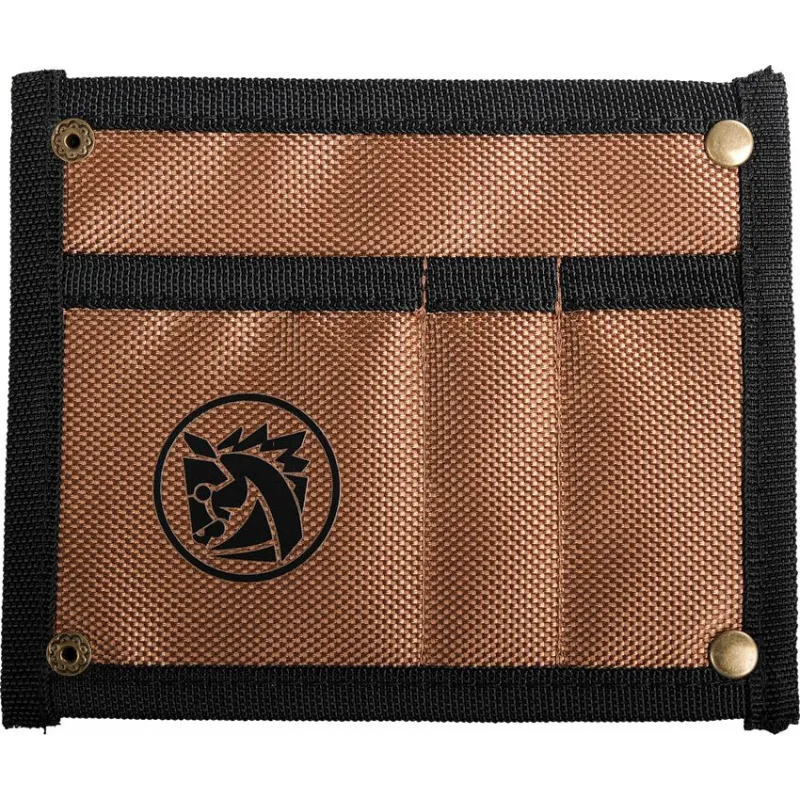 Vosteed Knife Pouch – Brown Folding Knife Storage Case with Soft Protective Lining, Secure Zipper Closure & Durable Carry Design Cyclaire Knives and Tools