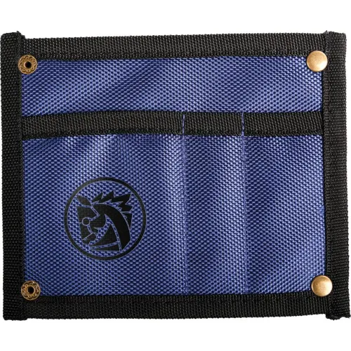 Vosteed Knife Pouch – Blue Folding Knife Storage Case with Soft Protective Lining, Secure Zipper Closure & Durable Carry Design