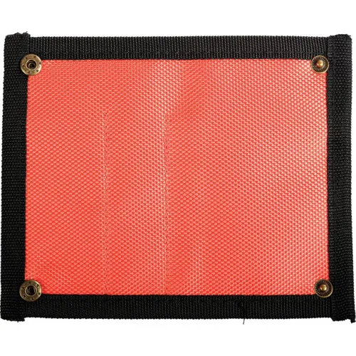 Vosteed Knife Pouch – Orange Folding Knife Storage Case with Soft Protective Lining, Secure Zipper Closure & Durable Carry Design