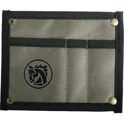 Vosteed Knife Pouch – Green Folding Knife Storage Case with Soft Protective Lining, Secure Zipper Closure & Durable Carry Design