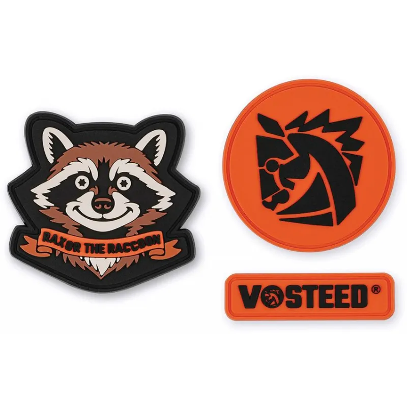 Vosteed Set of 3 Morale Patch Set  Cyclaire Knives and Tools