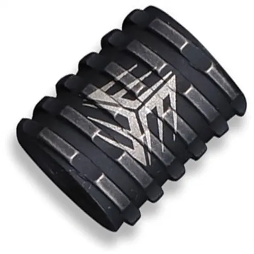 We Knife Black Stonewash Titanium Bead