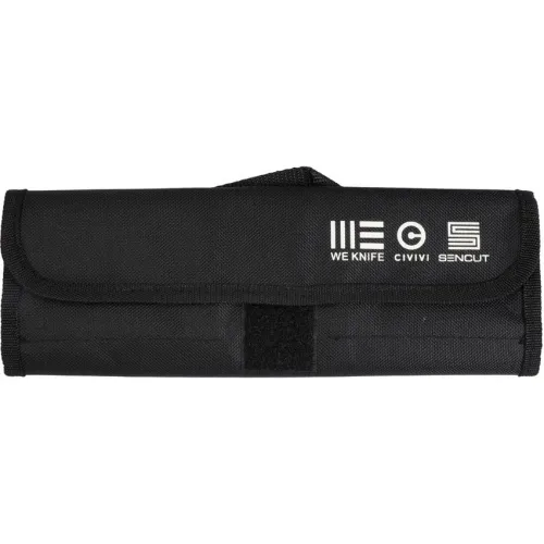 We Knife - Civivi - Sencut Knife Roll - Black Holds 10 Knives - FREE With Any We Knife Purchase