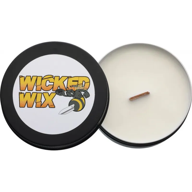 Wicked Wix Van Caramel Scented Candle - Vanilla Caramel Cyclaire Knives and Tools