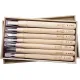Yoshiharu H-91 Traditional Japanese 7 Piece Carving Set Japanese Cypress Wood Handle with Wooden Gift Box Cyclaire Knives and Tools