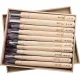Yoshiharu H-117 Traditional Japanese 10 Piece Carving Set Japanese Cypress Wood Handle with Wooden Gift Box Cyclaire Knives and Tools