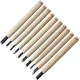 Yoshiharu H-117 Traditional Japanese 10 Piece Carving Set Japanese Cypress Wood Handle with Wooden Gift Box Cyclaire Knives and Tools