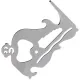 Zootility Pocket Monkey Basic Multi Tool Cyclaire Knives and Tools
