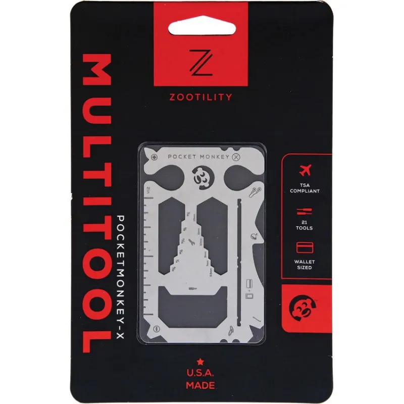 Zootility Pocket Monkey-X Multi Tool Cyclaire Knives and Tools