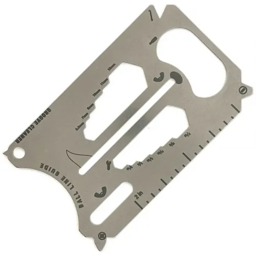 Zootility Golf Tool Card - 20-in-1 Wallet-Sized Golf Multi-Tool