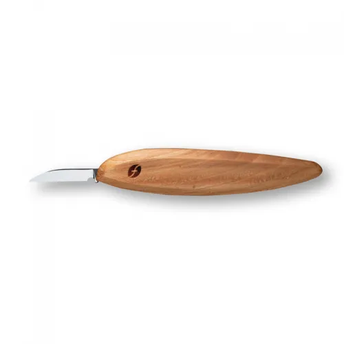 Flexcut Pro Series Slim Version FP01S Detail Knife - 1,375" 1095 Heat Treated Stainless Steel Blade Wood Handle