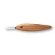 Flexcut Pro Series Slim Version FP01S Detail Knife - 1,375" 1095 Heat Treated Stainless Steel Blade Wood Handle Cyclaire Knives and Tools