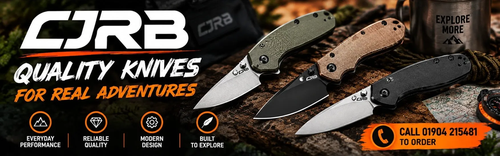 cjrb knives Logo